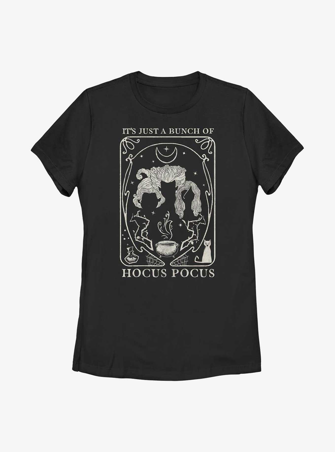 Disney Hocus Pocus Sanderson Sisters Silhouette Womens T-Shirt, BLACK, hi-res