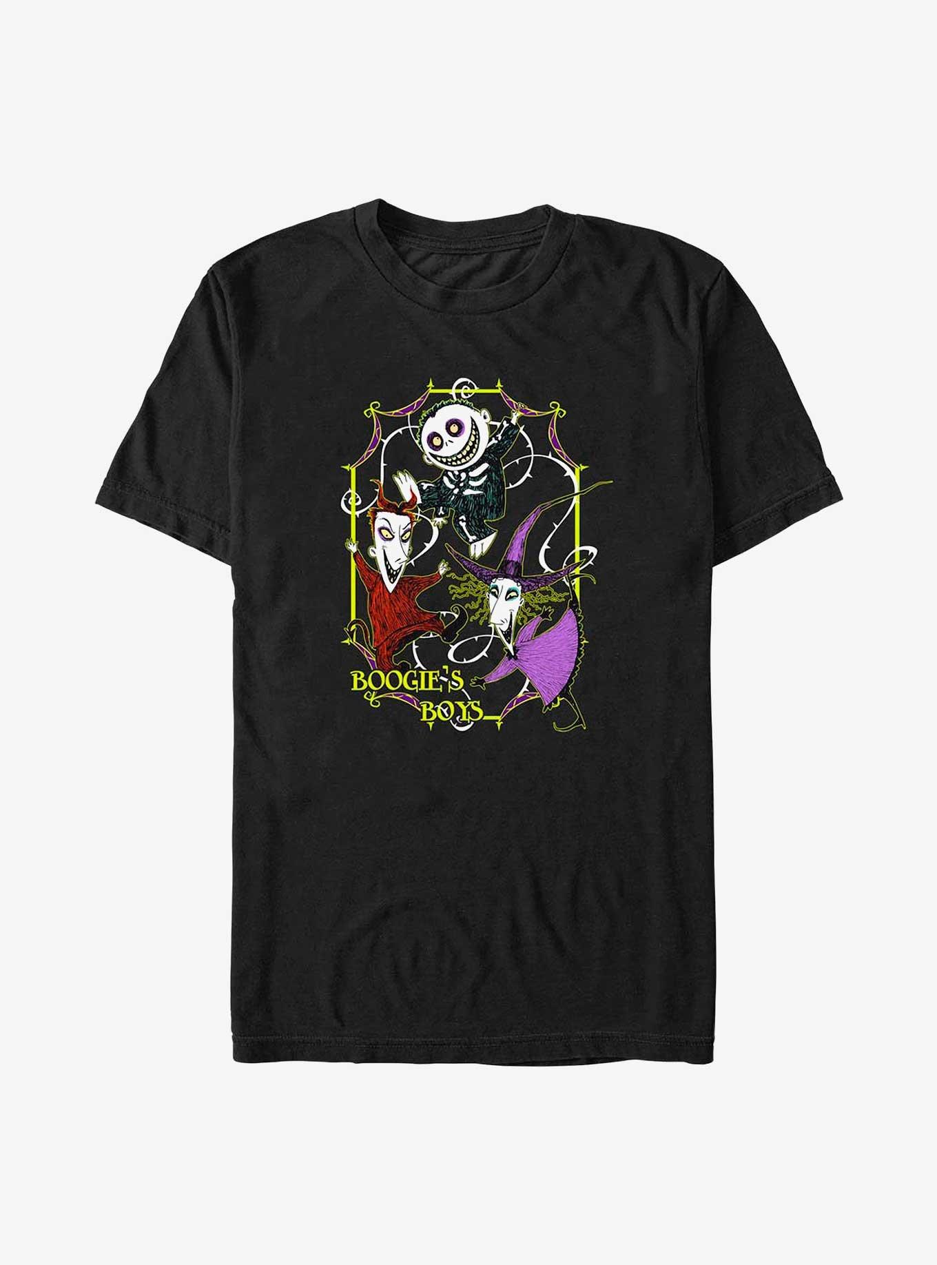 Disney The Nightmare Before Christmas Boogie's Boys Lock, Shock, & Barrel T-Shirt, BLACK, hi-res