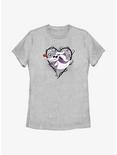 Disney The Nightmare Before Christmas Zero Heart Womens T-Shirt, BLACK, hi-res