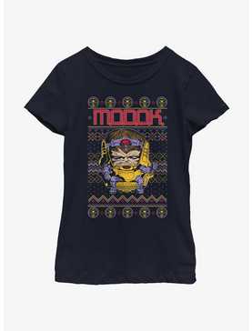 Marvel Modok Ugly Christmas Youth Girls T-Shirt, , hi-res