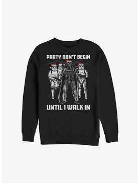 Star Wars Darth Vader Party Don't Begin Sweatshirt, , hi-res