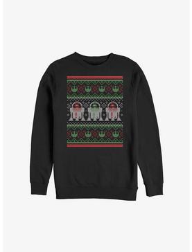 Plus Size Star Wars R2-D2 Ugly Christmas Sweatshirt, , hi-res