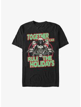 Star Wars Darth Vader Rule The Holidays T-Shirt, , hi-res