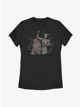 Star Wars R2-D2 and C-3PO Holiday Droids Womens T-Shirt, , hi-res
