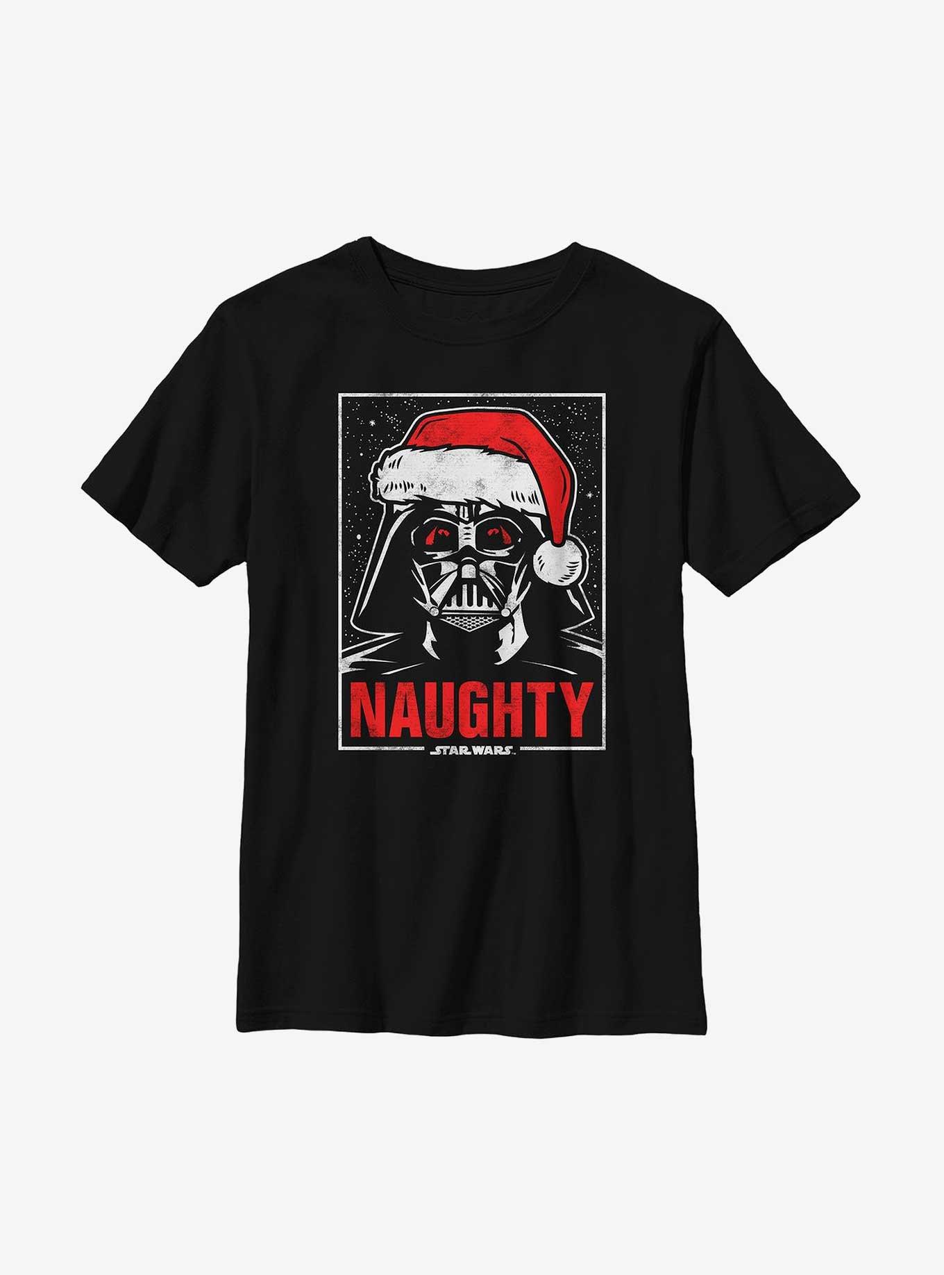 Star Wars Darth Vader Just Plain Naughty Youth T-Shirt, , hi-res