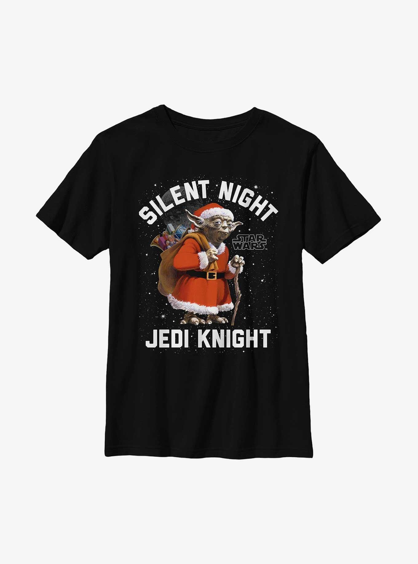 Star Wars Yoda Jedi Knight Youth T-Shirt, BLACK, hi-res