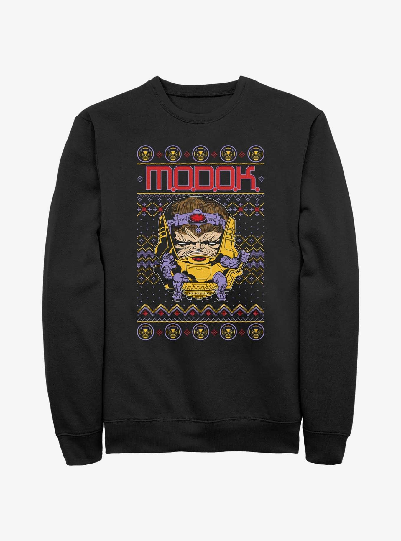 Marvel Modok Ugly Christmas Sweatshirt, , hi-res