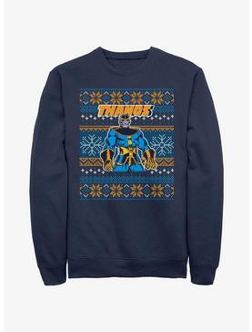 Marvel Thanos Ugly Christmas Sweatshirt, , hi-res