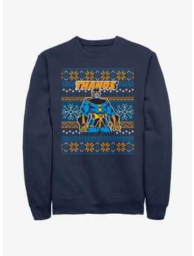 Marvel Thanos Ugly Christmas Sweatshirt, , hi-res