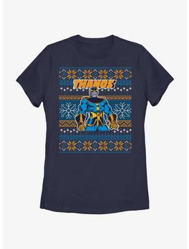 Marvel Thanos Ugly Christmas Womens T-Shirt, , hi-res