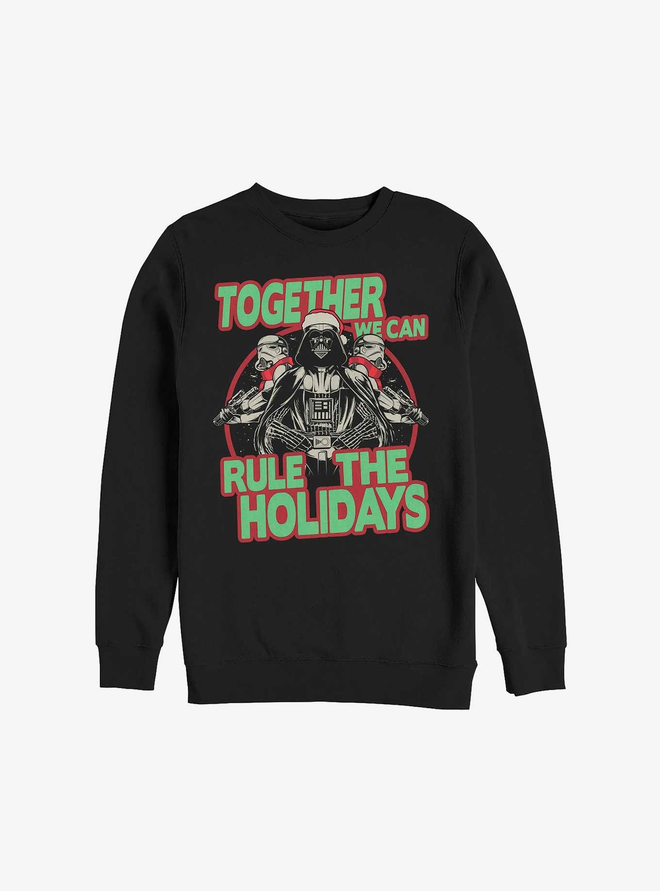 Star Wars Darth Vader Rule The Holidays Sweatshirt, , hi-res