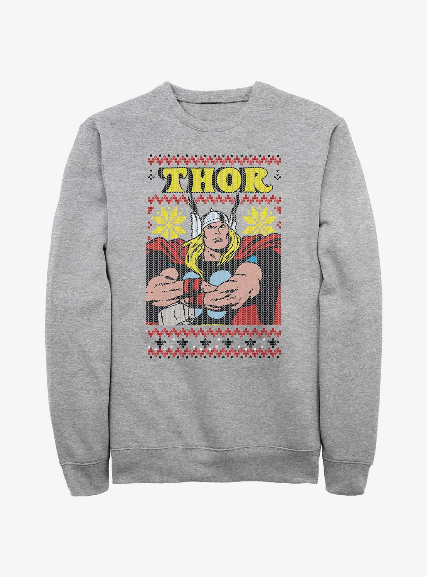 Marvel Thor Asgardian Ugly Christmas Sweatshirt, , hi-res