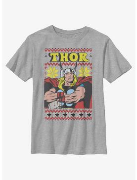 Marvel Thor Asgardian Ugly Christmas Youth T-Shirt, , hi-res