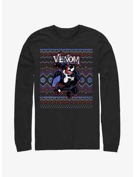Marvel Venom Venomous Ugly Christmas Long-Sleeve T-Shirt, , hi-res