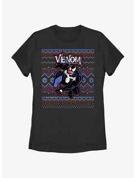 Marvel Venom Venomous Ugly Christmas Womens T-Shirt, , hi-res