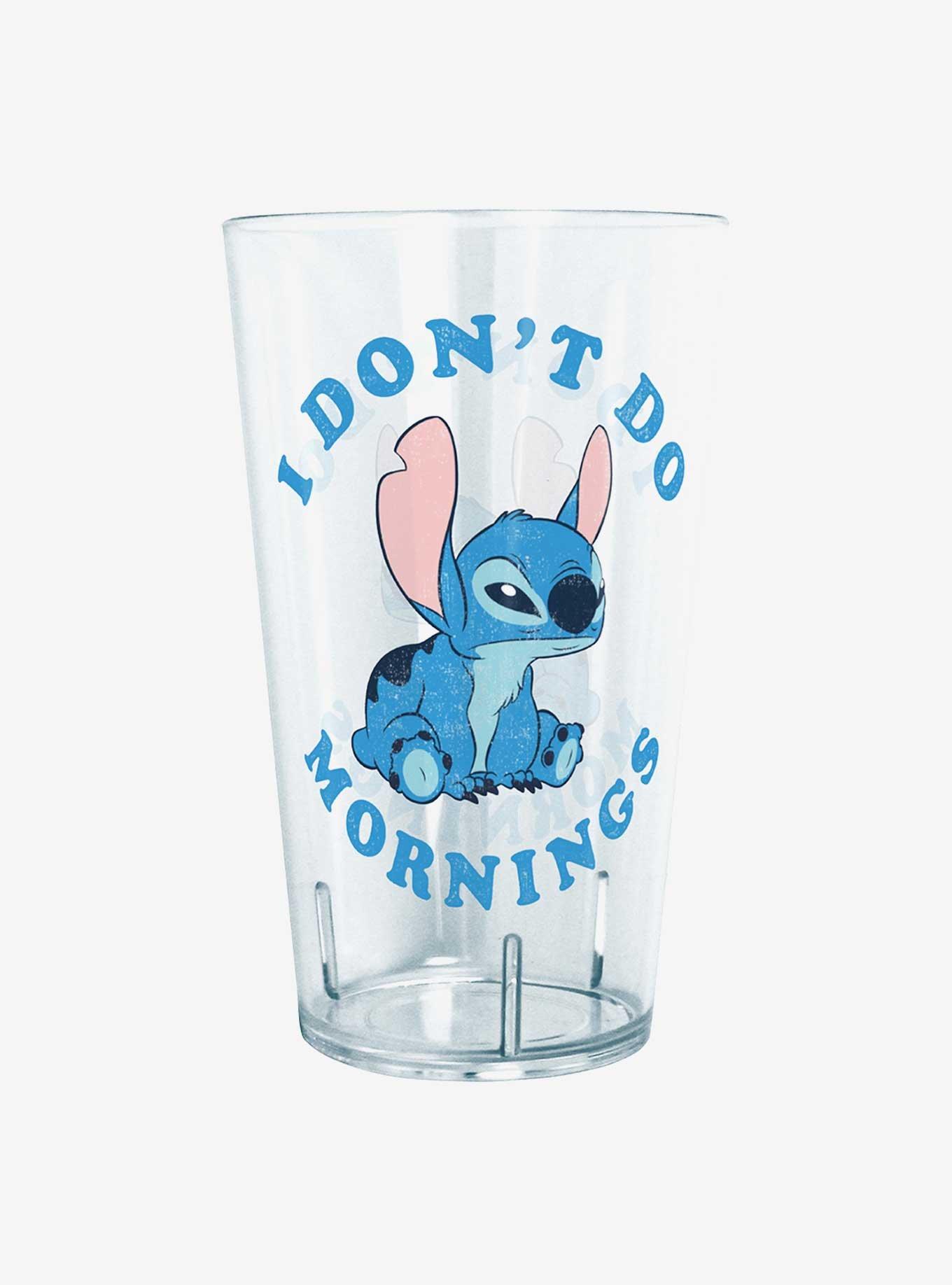 Sully Stitch 16 Oz Frosted Can Glass Cup, Stitch Cups, Disney