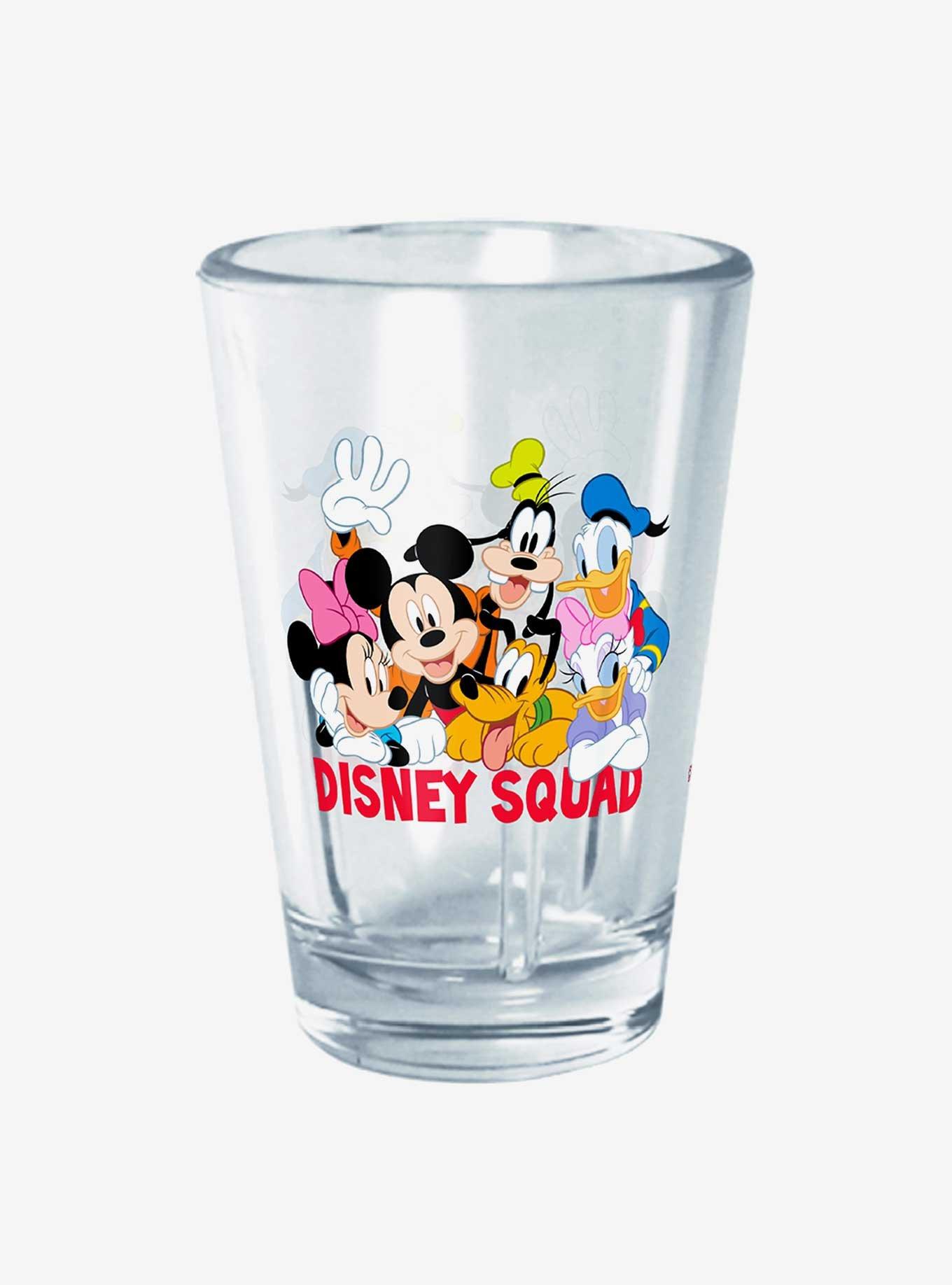 Disney Mickey Mouse Disney Squad Mini Glass - CLEAR