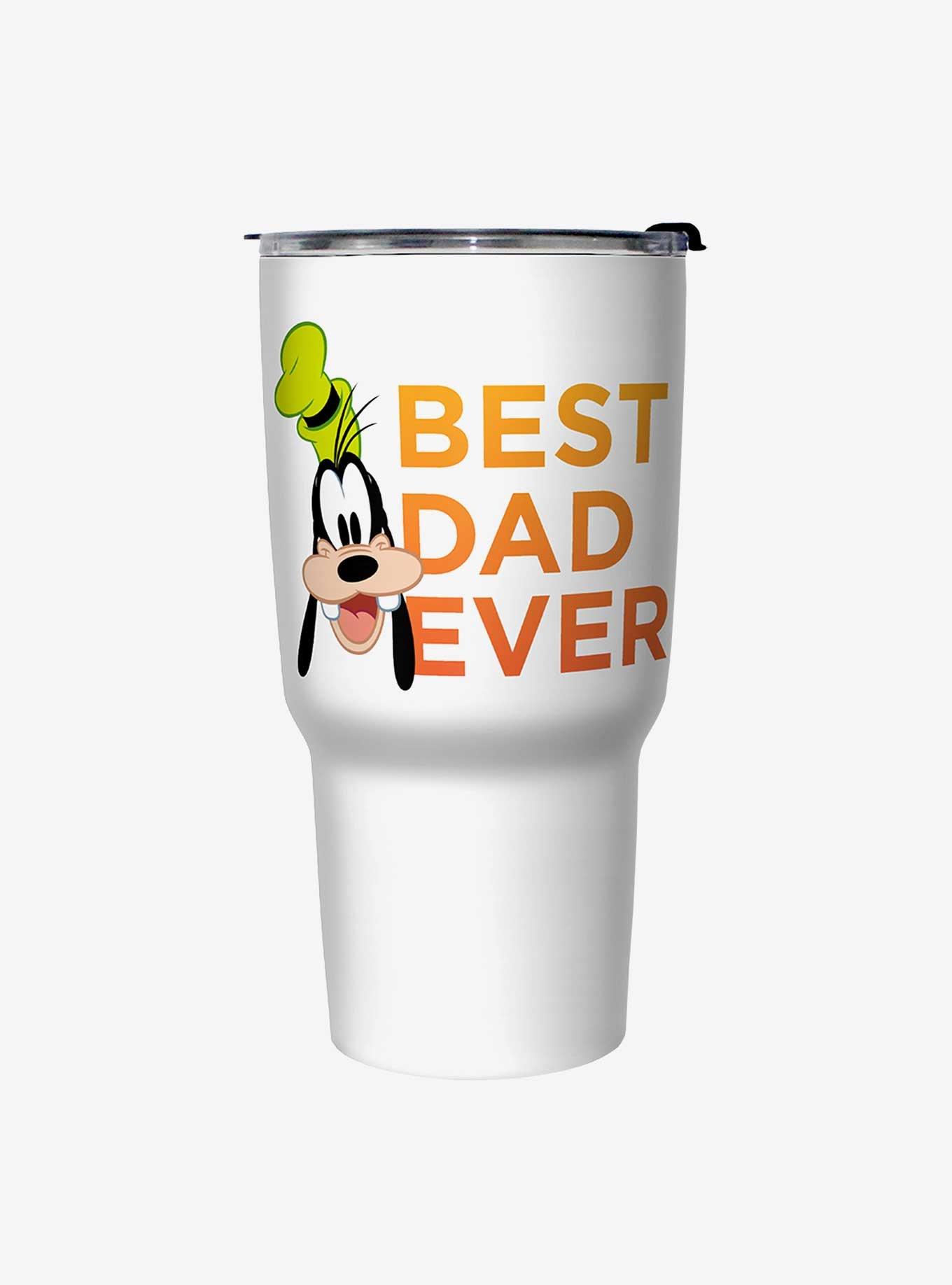 Disney Mickey Mouse Goofy Best Dad Ever Travel Mug, , hi-res