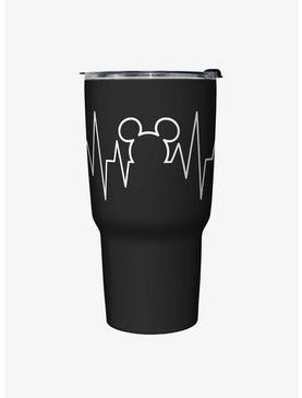 Plus Size Disney Mickey Mouse Mickey Heartline Travel Mug, , hi-res