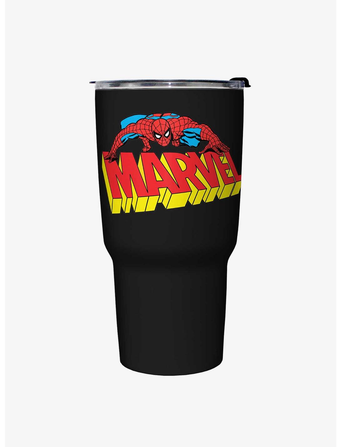 Marvel Spider-Man Spidey Logo Travel Mug, , hi-res