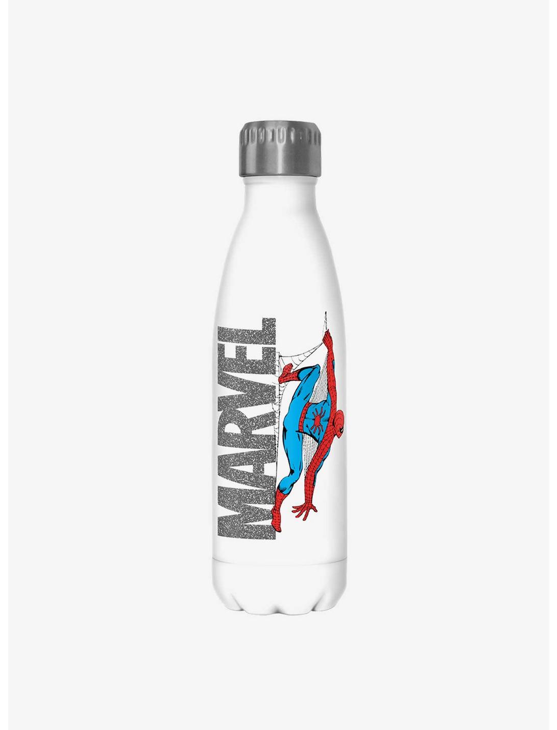 Marvel Spider-Man Spidey Logo Stainless Steel Water Bottle, , hi-res