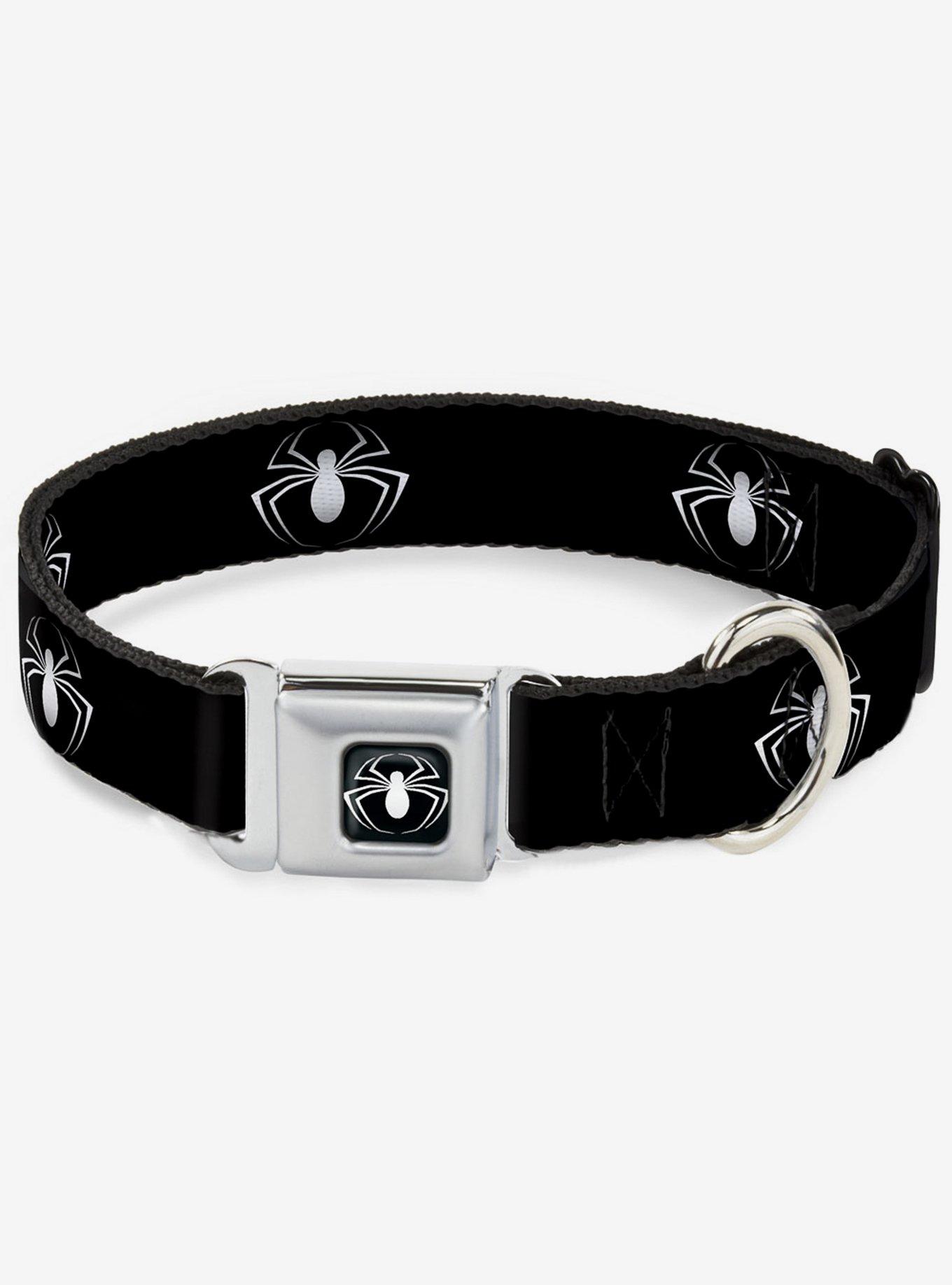 Marvel Spider-Man Spider Logo 3 Seatbelt Buckle Pet Collar, , hi-res