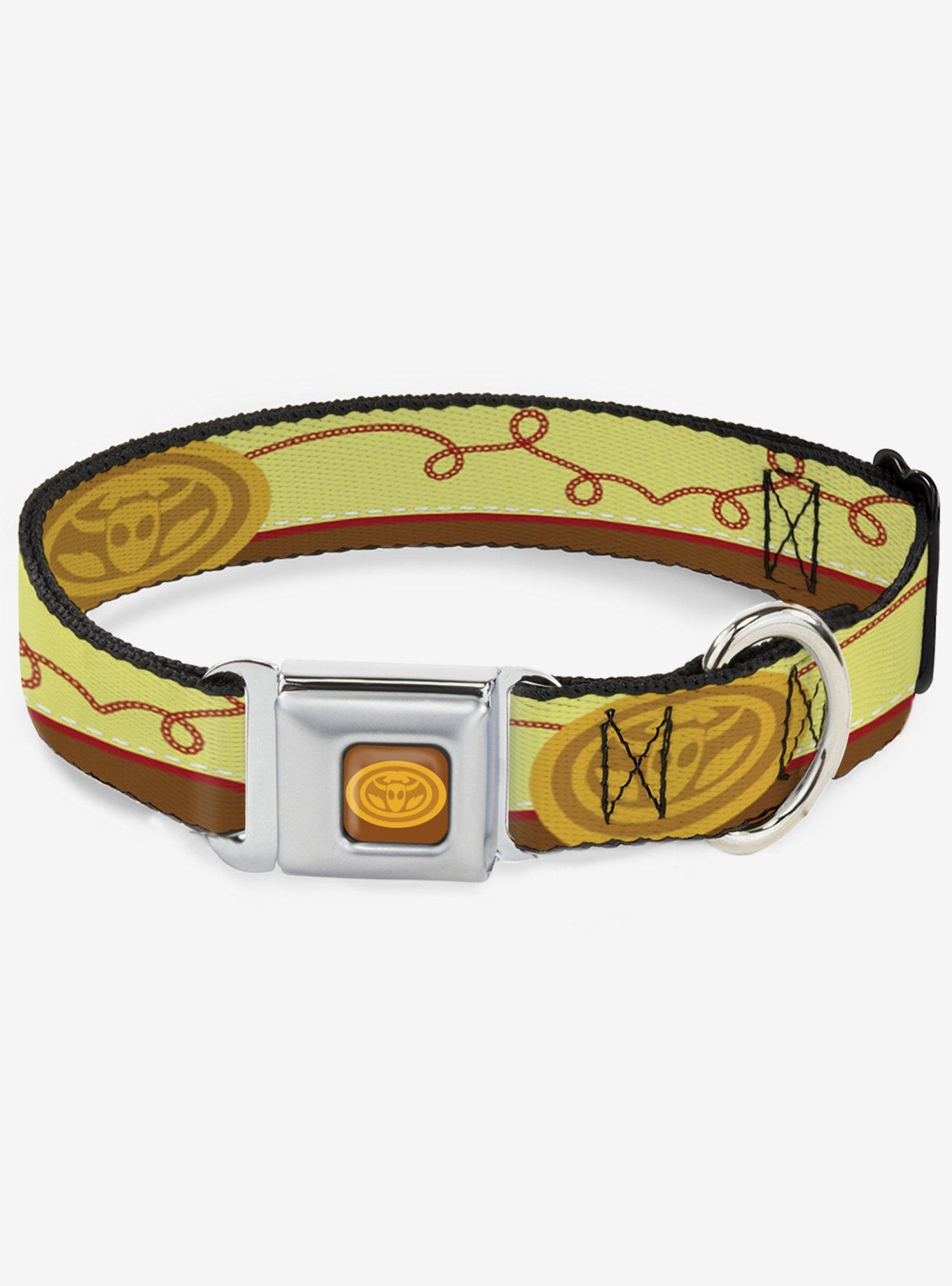 Disney Pixar Toy Story Jessie Bounding Cowboy Buckle Lasso Seatbelt Buckle Pet Collar, , hi-res