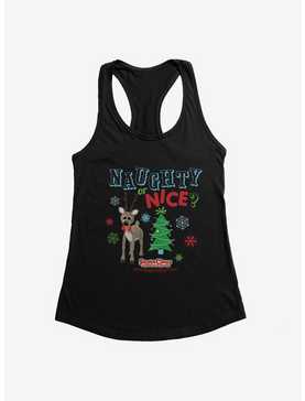 Santa Claus Is Comin' To Town! Naughty Or Nice? Girls Tank, , hi-res