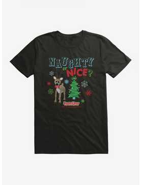 Santa Claus Is Comin' To Town! Naughty Or Nice? T-Shirt, , hi-res