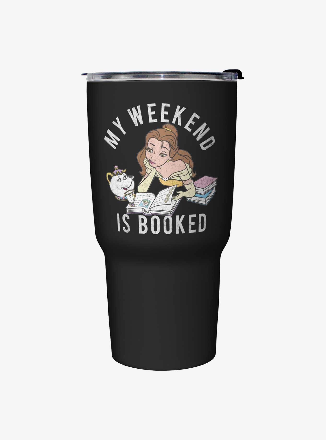 Disney Beauty and the Beast Belle Weekend Booked Travel Mug, , hi-res