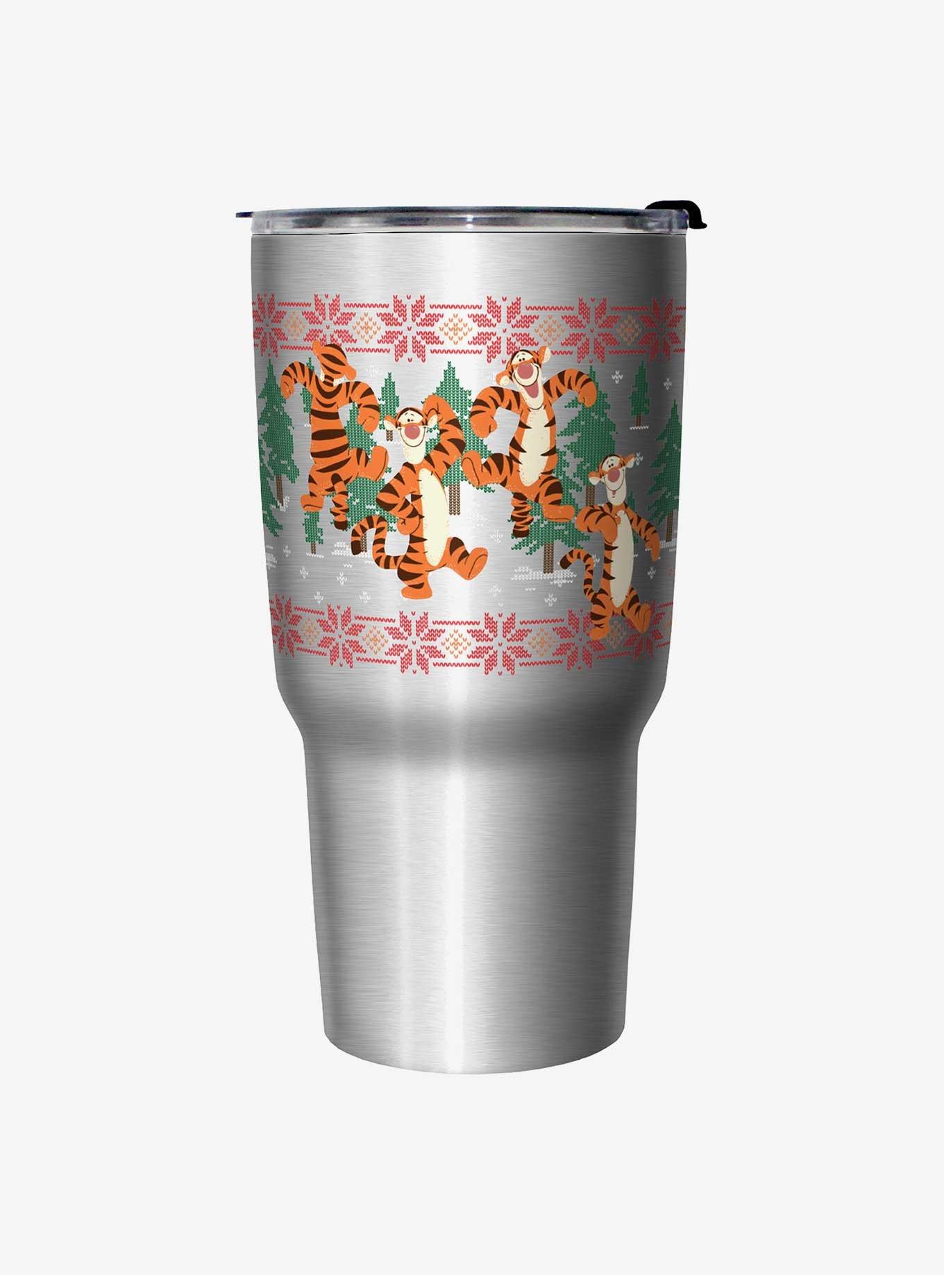 Disney Winnie The Pooh Tigger Ugly Christmas Travel Mug, , hi-res