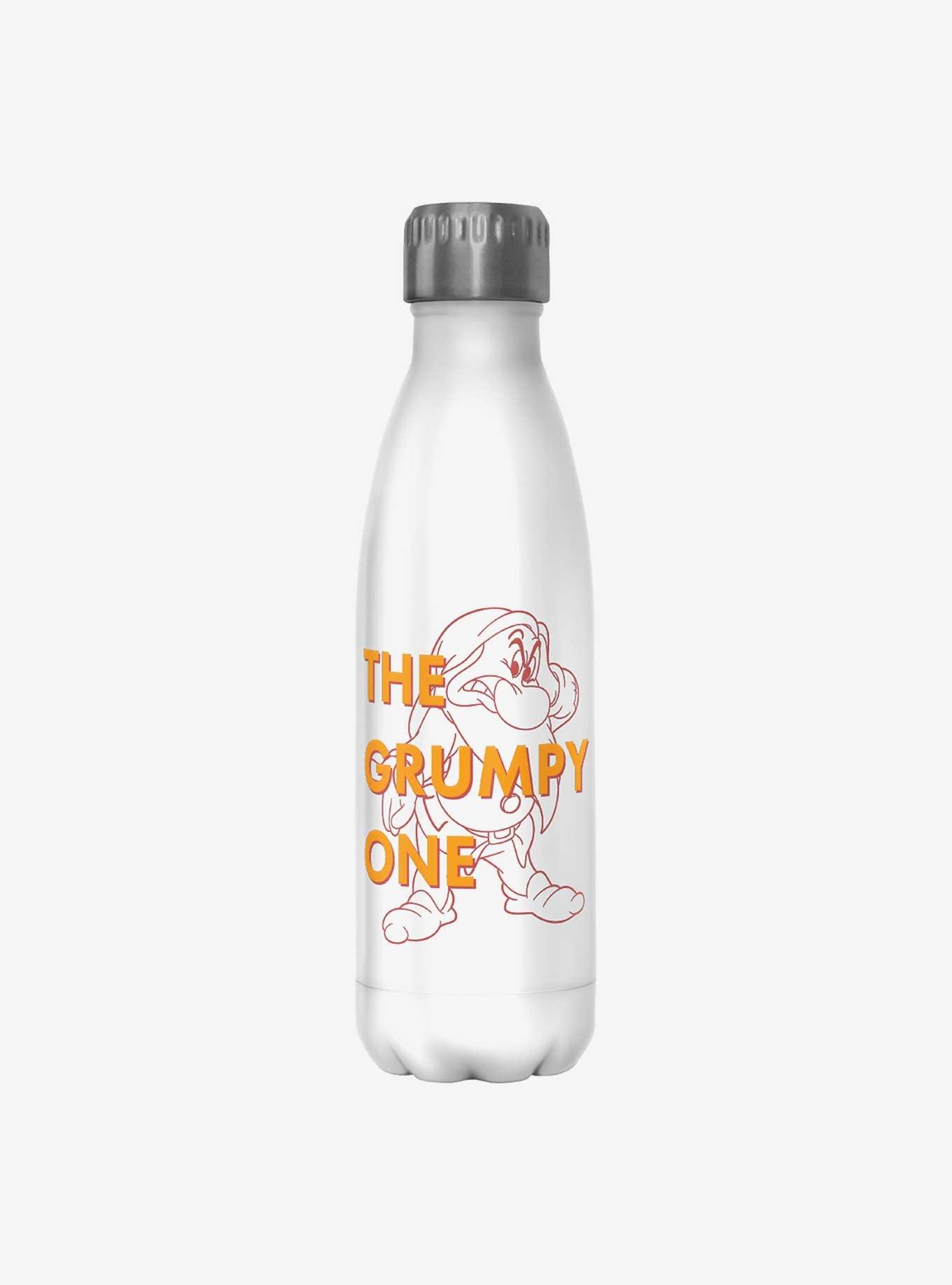 Disney Snow White and the Seven Dwarfs One Grumpy Dwarf Water Bottle, , hi-res