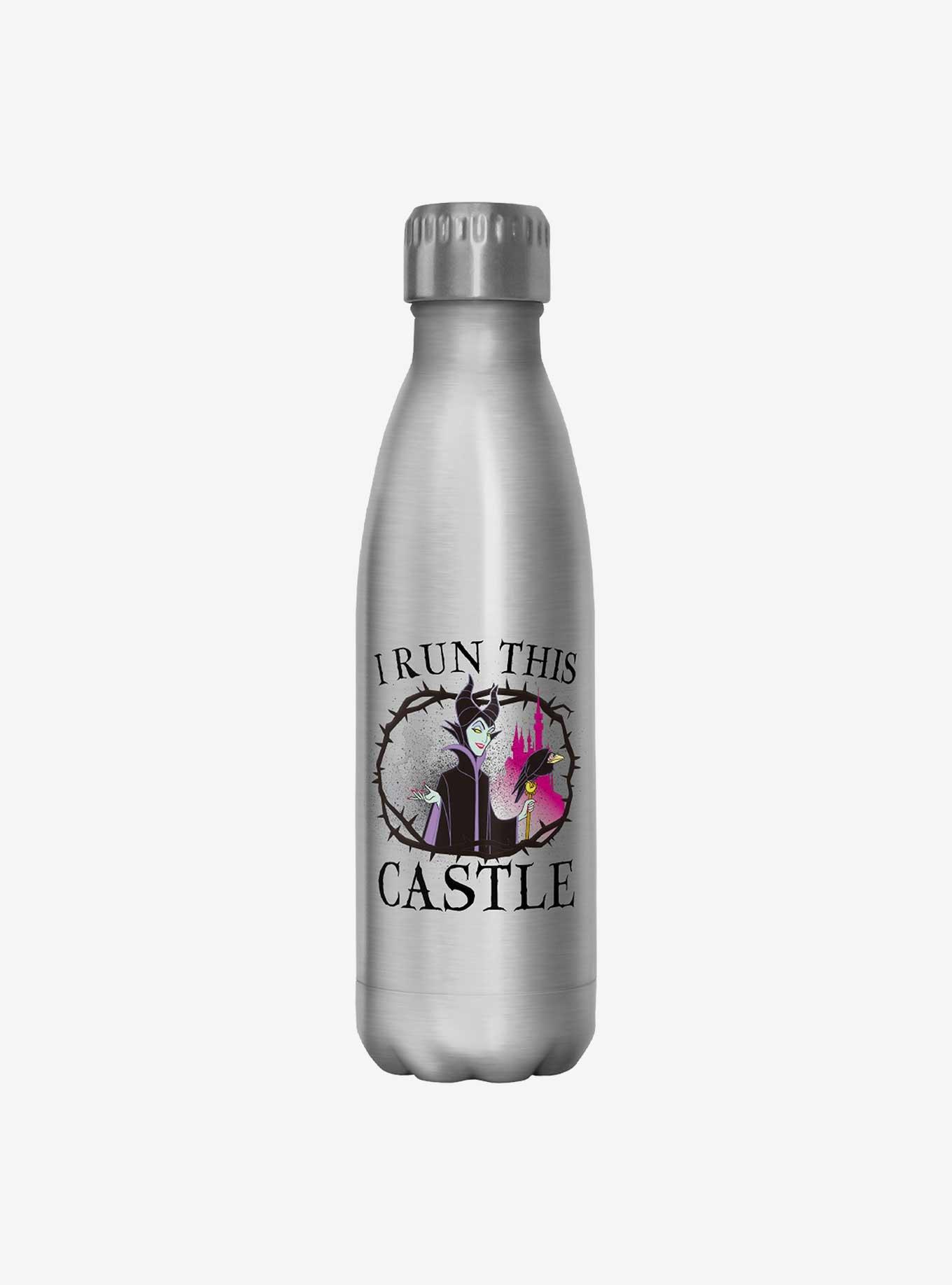 Disney Villains Maleficent I Run This Castle Water Bottle