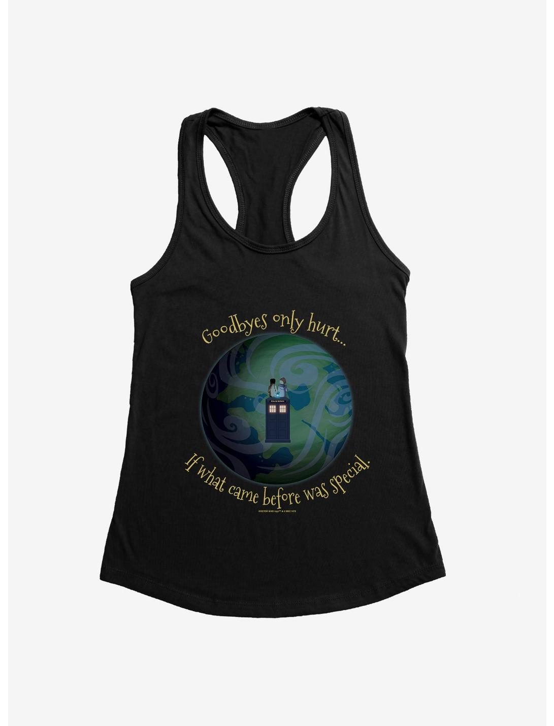 Doctor Who Goodbyes Hurt If Before Was Special Womens Tank Top, , hi-res