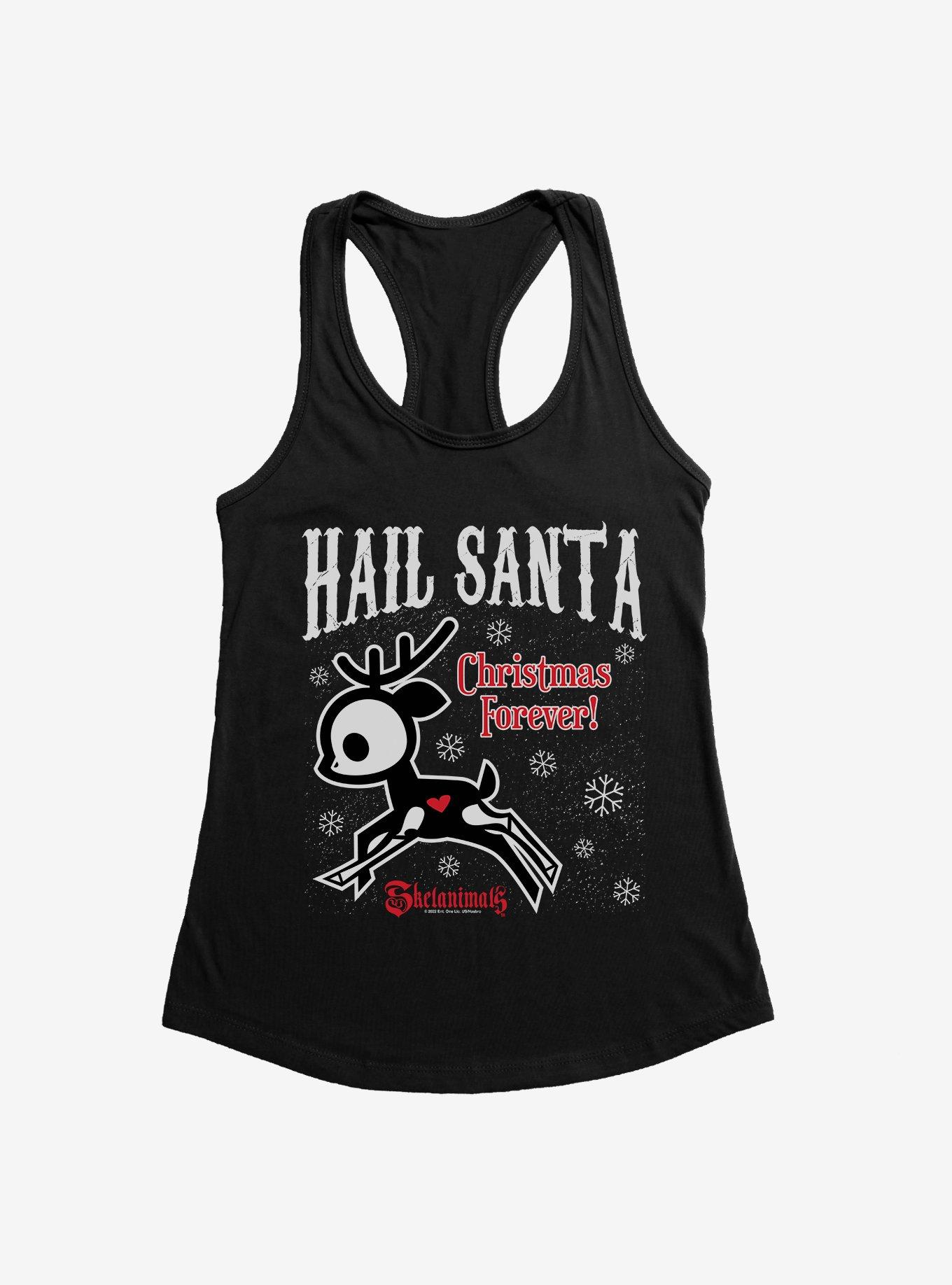 Skelanimals Hail Santa Girls Tank, , hi-res