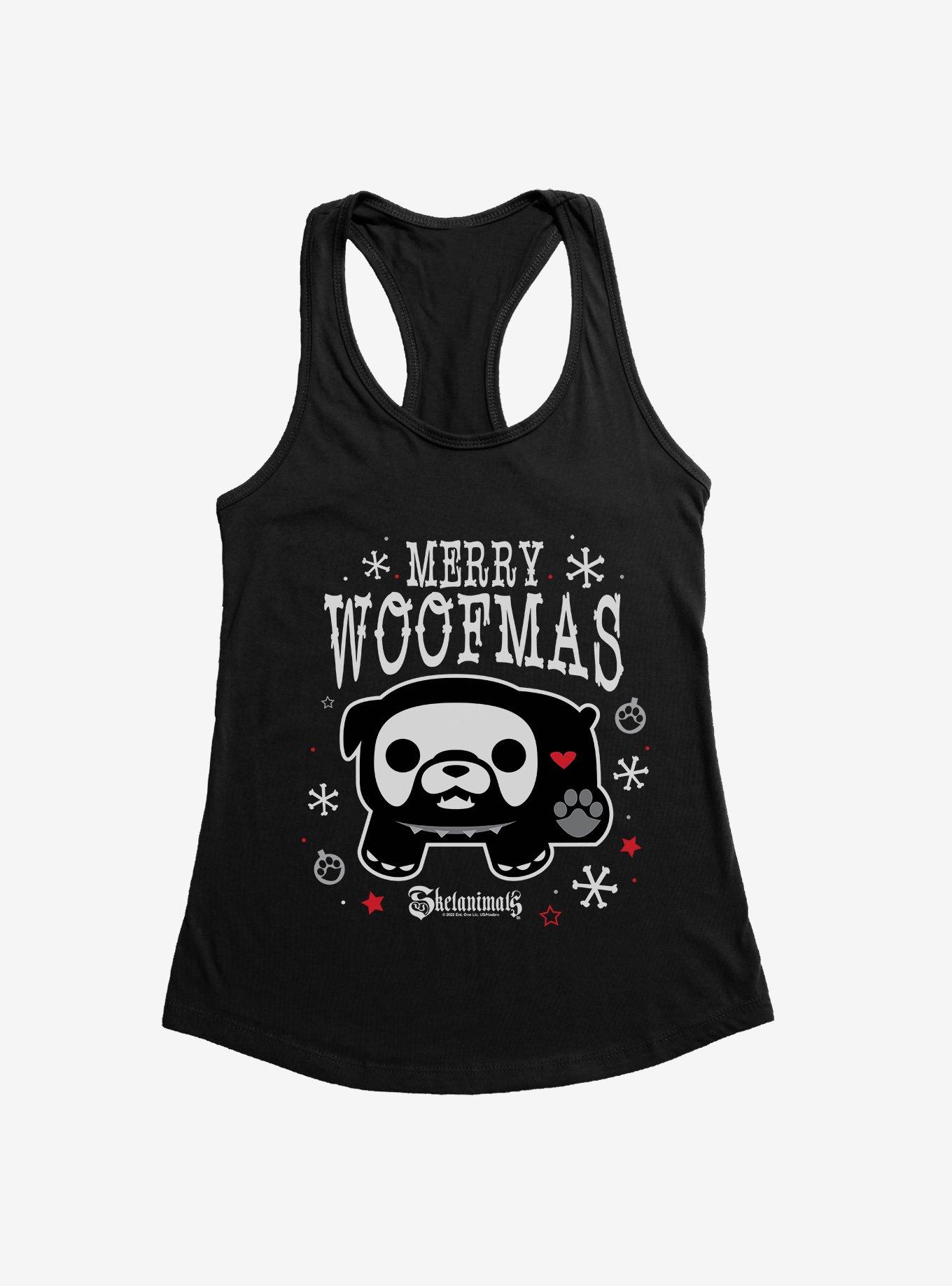 Skelanimals Merry Woofmas Girls Tank, , hi-res