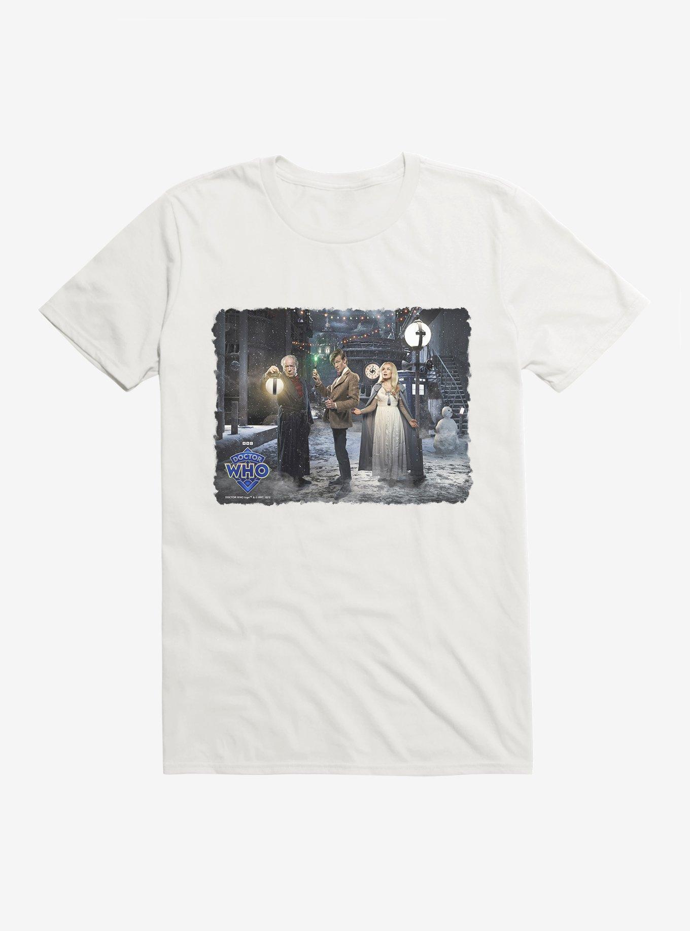 Doctor Who A Christmas Carol T-Shirt, WHITE, hi-res