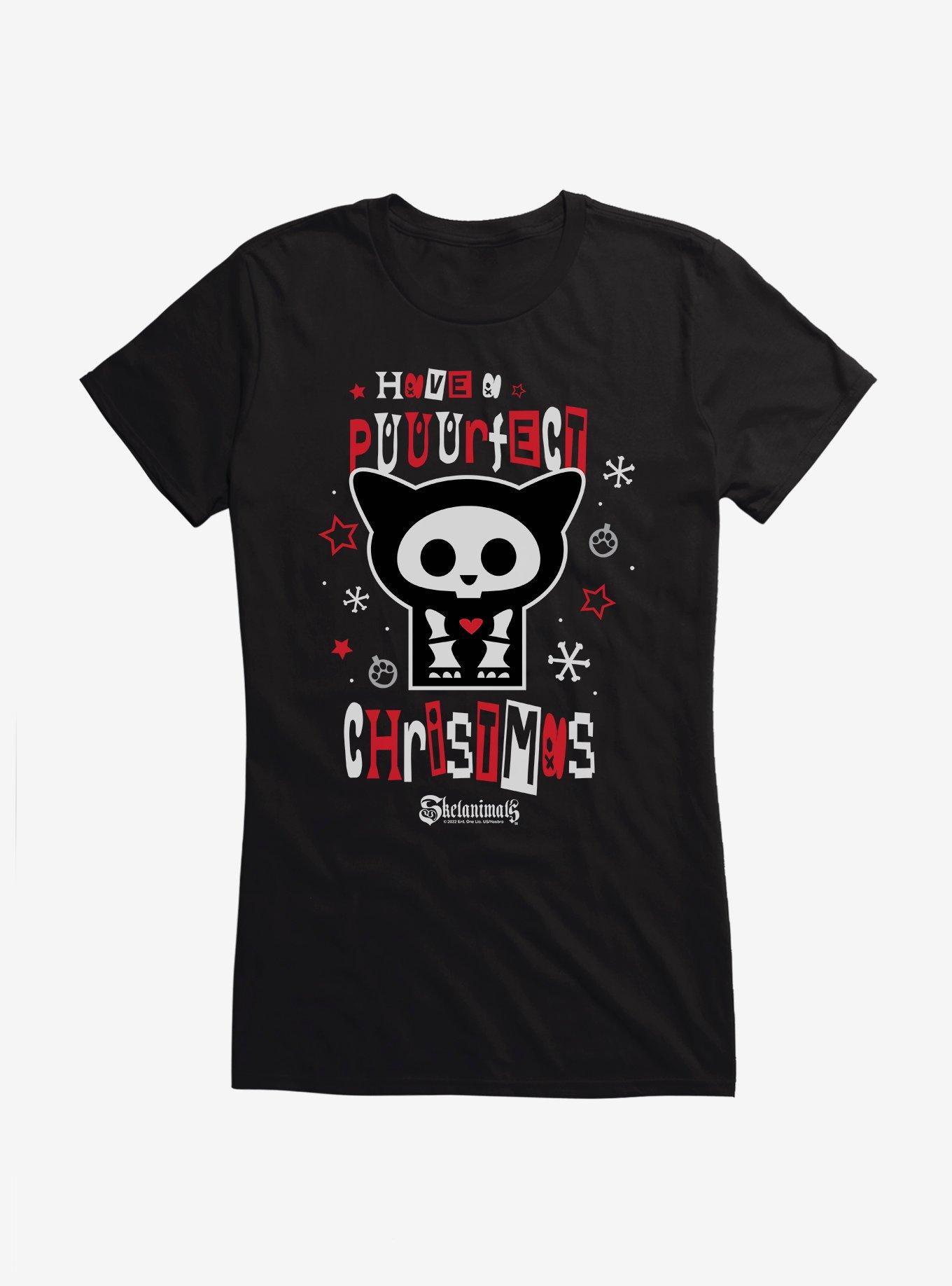 Skelanimals Have A Puuurfect Christmas Girls T-Shirt, , hi-res