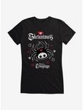 Skelanimals Season's Creepings Girls T-Shirt, BLACK, hi-res