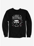 Skelanimals Merry Woofmas Sweatshirt, BLACK, hi-res