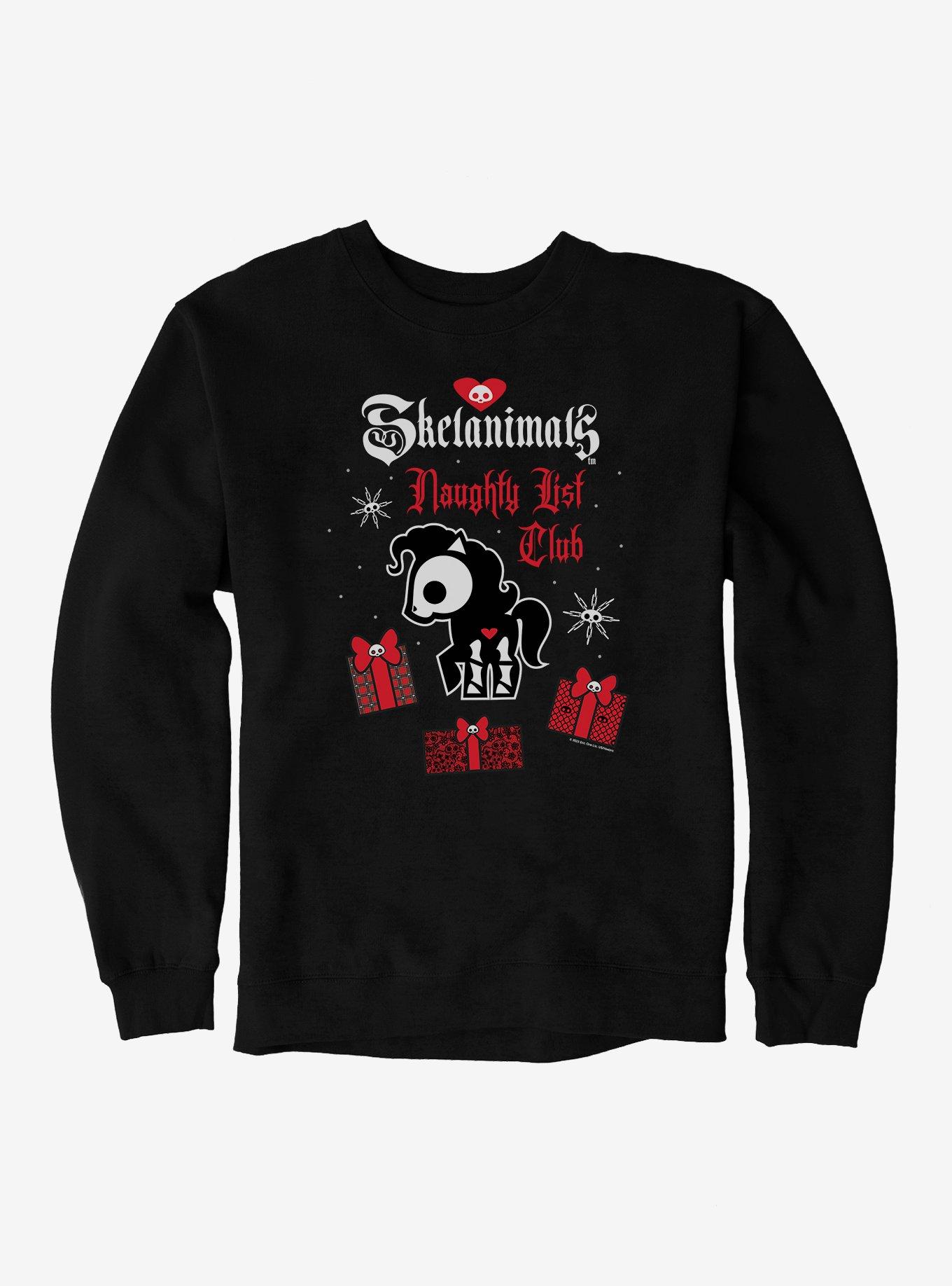 Skelanimals Naughty List Club Sweatshirt, , hi-res