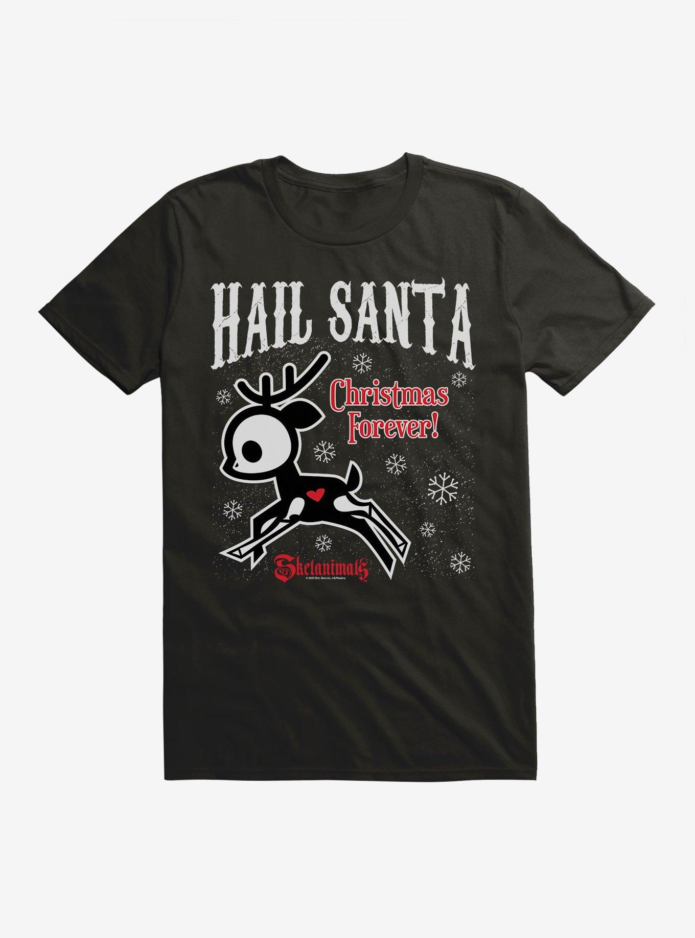 Skelanimals Hail Santa T-Shirt, , hi-res