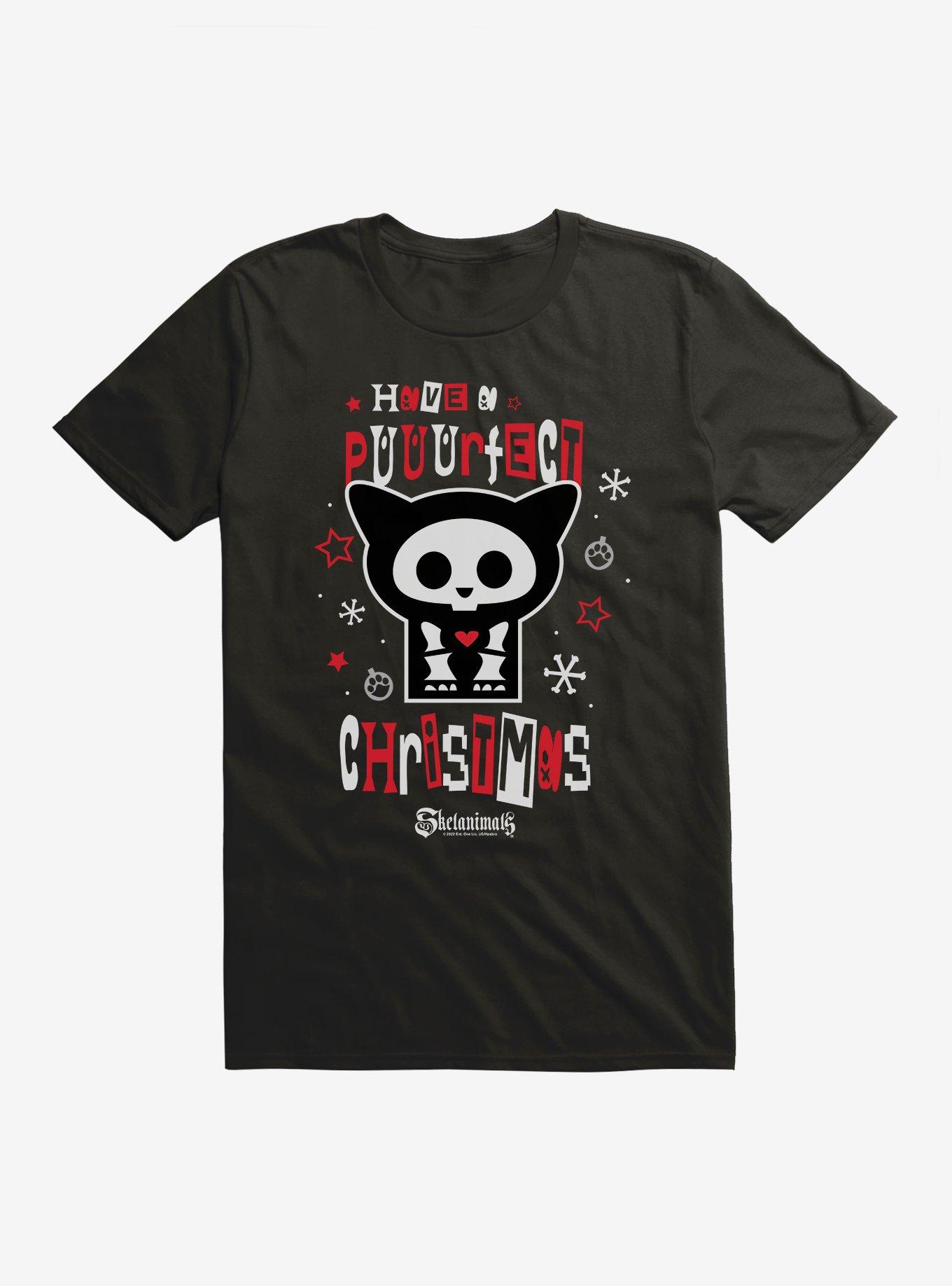 Skelanimals Have A Puuurfect Christmas T-Shirt, , hi-res