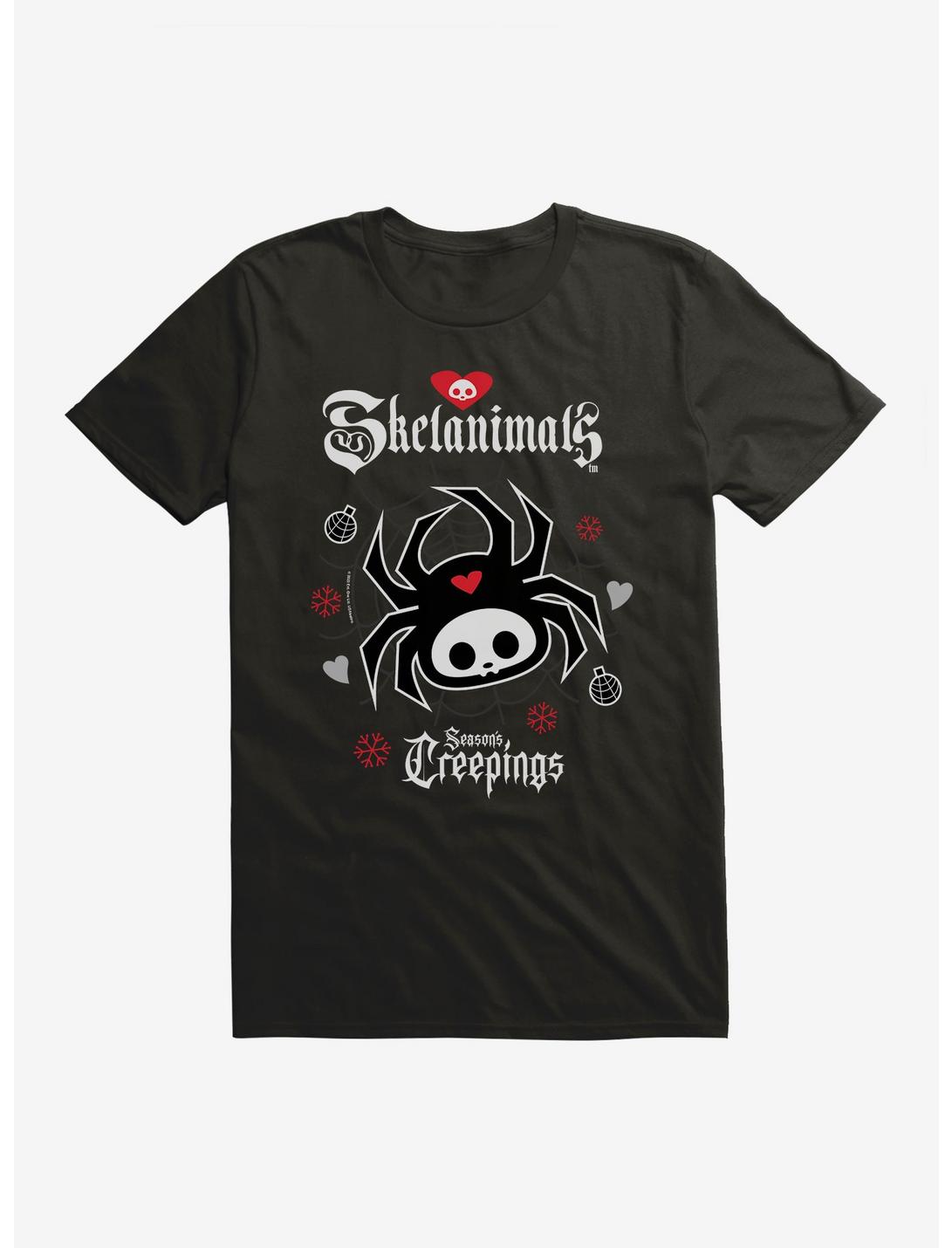 Skelanimals Season's Creepings T-Shirt, BLACK, hi-res