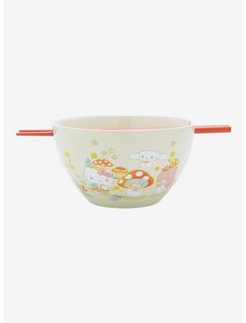 Hello Kitty And Friends Mushroom Ramen Bowl With Chopsticks, , hi-res