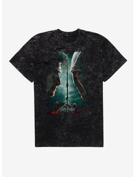 Harry Potter and the Deathly Hallows: Part 2 Movie Poster Mineral Wash T-Shirt, , hi-res