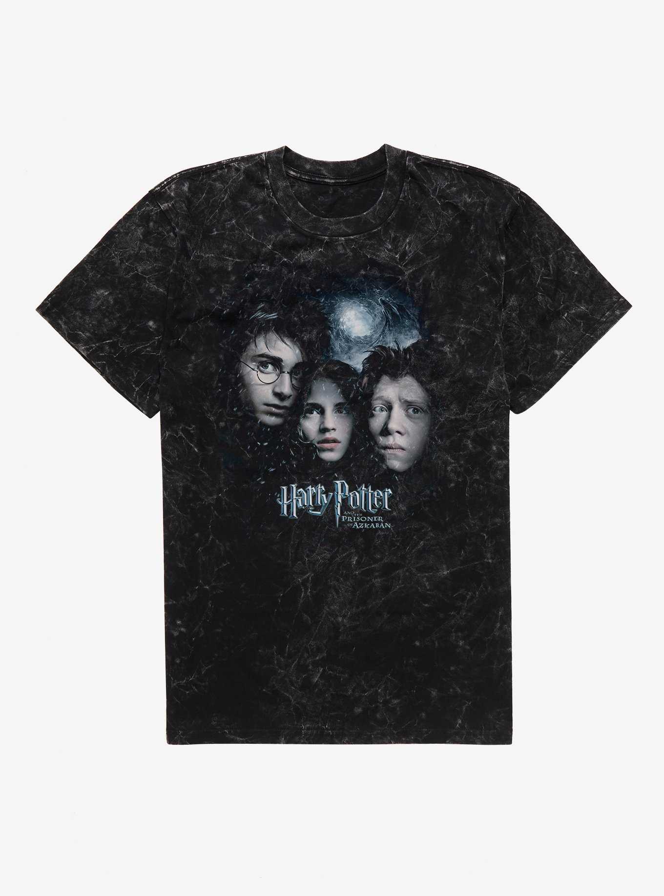 Harry Potter and the Prisoner of Azkaban Movie Poster Mineral Wash T-Shirt, , hi-res