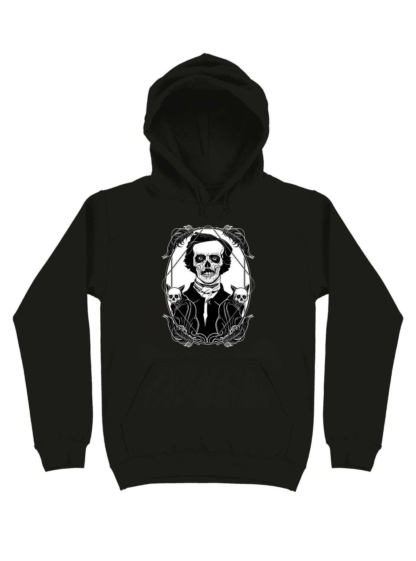 Edgar Allan Poe The Black Cat Hoodie - BLACK | Hot Topic