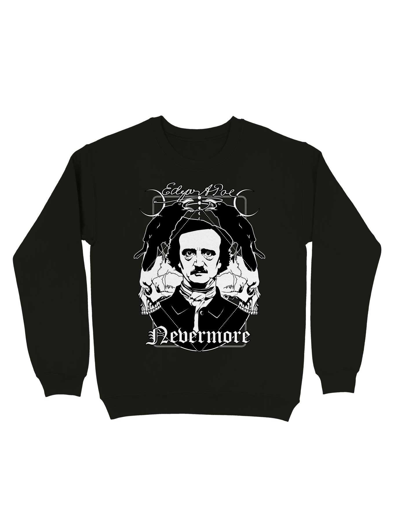 Edgar Allan Poe Nevermore Sweatshirt, , hi-res