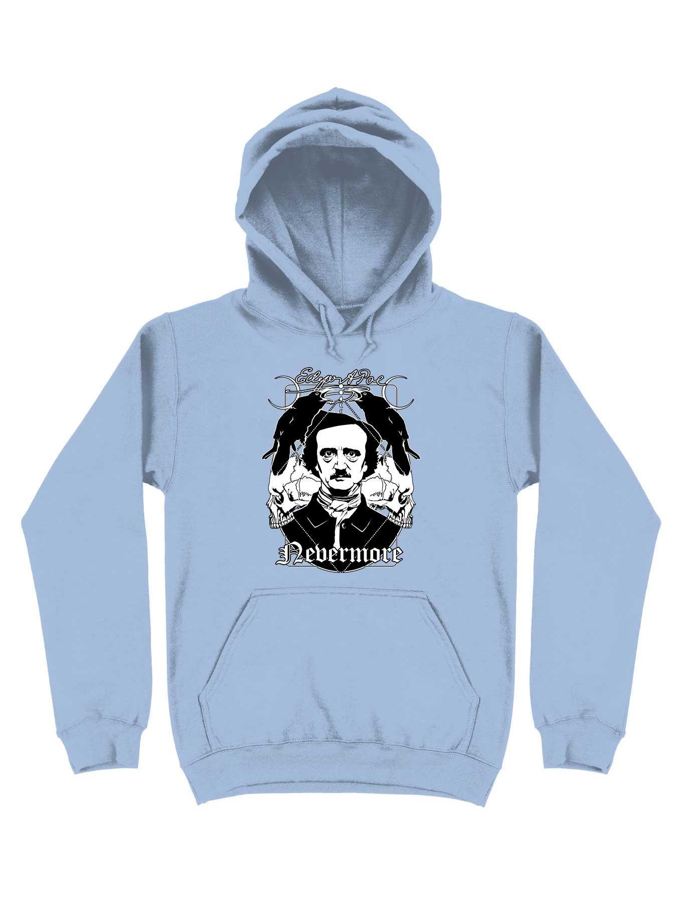 Edgar Allan Poe Nevermore Hoodie, , hi-res